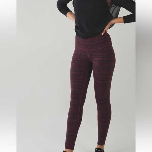 Lululemon High Times Pant
Cyber Red Grape Bordeaux Drama Size 6 - Picture 7 of 10
